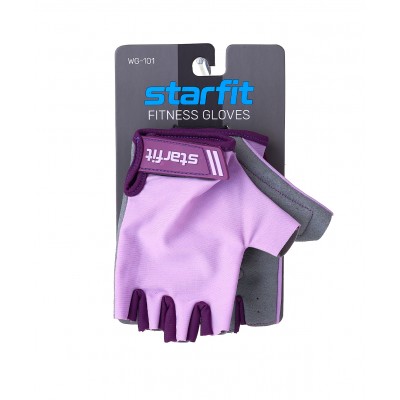 Перчатки для фитнеса WG-101, фиолетовый